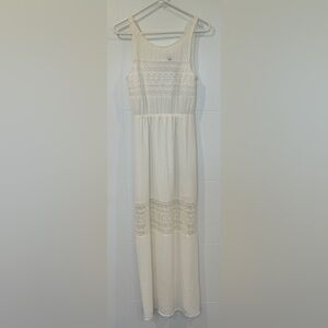 NWT H&M Off White Maxi Dress